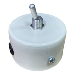 Interruptor de sobreponer blanco